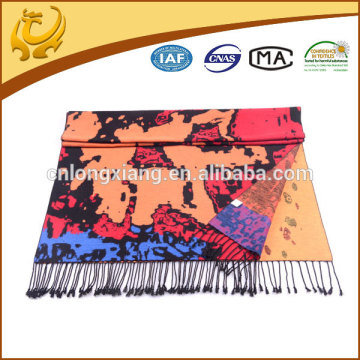 2015 Новый дизайн Natural Material Woven Pure Silk Woman Scarf